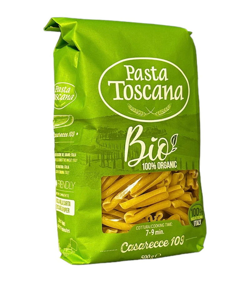 Pasta Toscana Casarecce EKO, 500g.