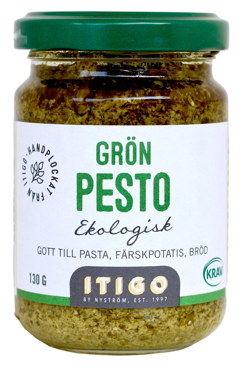 Grön Pesto ITIGO 130g, EKO & KRAV