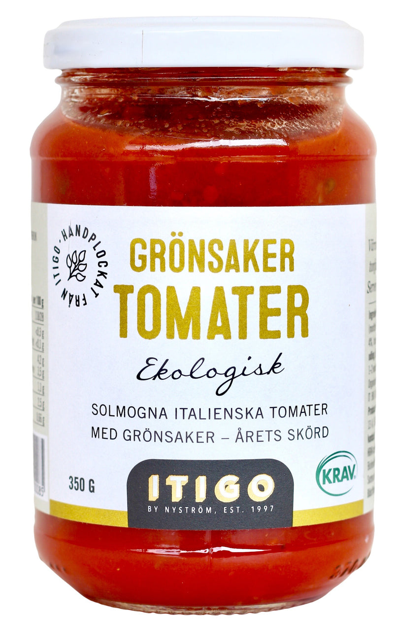 Tomat med grönsaker ITIGO 350g, KRAV & EKO