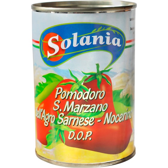 San Marzano tomater DOP hela Solania 400g, EKO & KRAV
