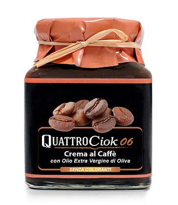 QuattroCiok Crema al Caffé con Olio Extra Vergine di Oliva