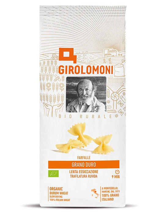 Pasta Girolomoni Grano Duro Farfalle EKO, 500g
