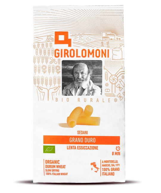 Pasta Girolomoni Grano Duro Sedani EKO, 500g