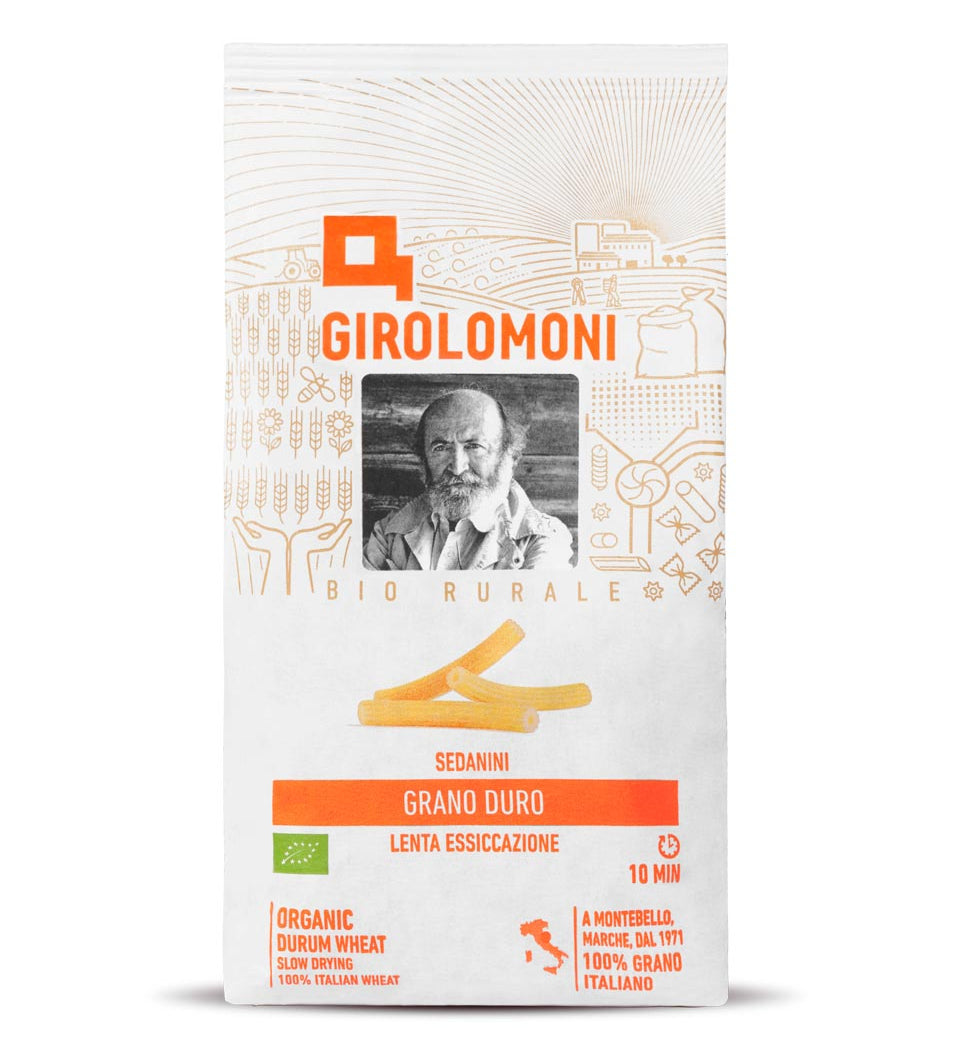 Pasta Girolomoni Grano Duro Sedanini EKO, 500g – Itigo