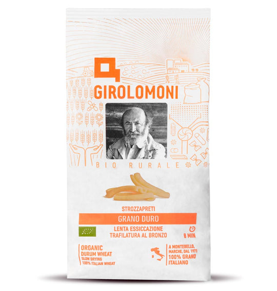 Pasta Girolomoni Grano Duro Strozzapreti EKO, 500g