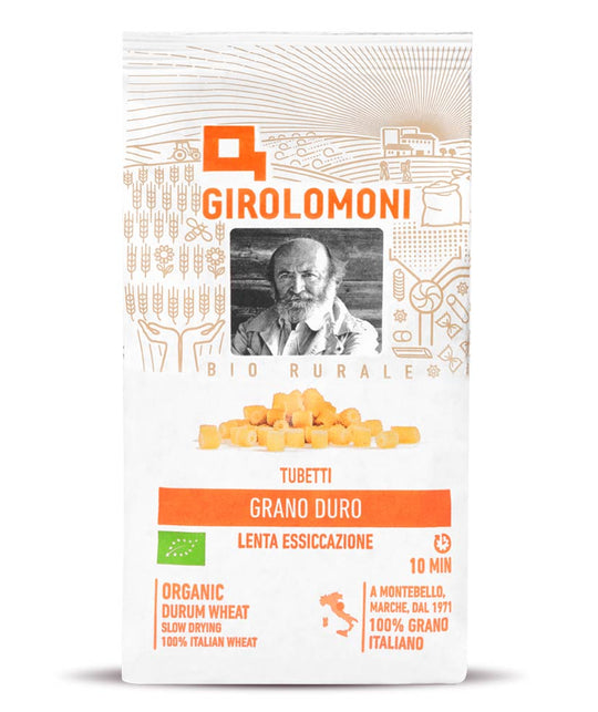 Pasta Girolomoni Grano Duro Tubetti EKO, 500g