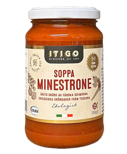 Minestrone Soppa ITIGO 350g, KRAV & EKO