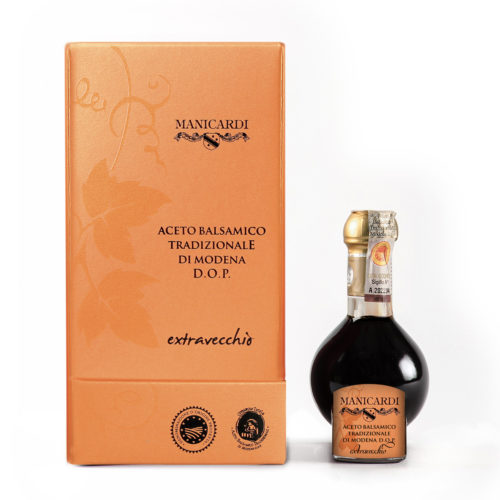 Manicardi – Aceto Balsamico Tradizionale di Modena DOP Extra Vecchio, lagrad 25 år (100 ml)