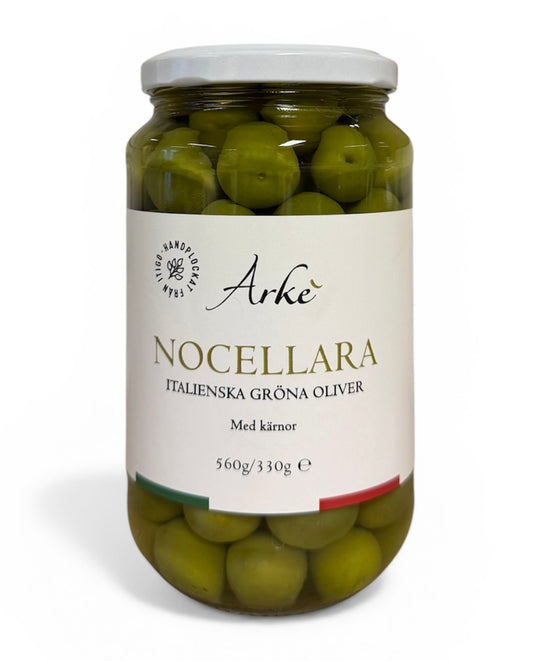 Nocellara del Belice Oliver MED kärna, Arké, 560g