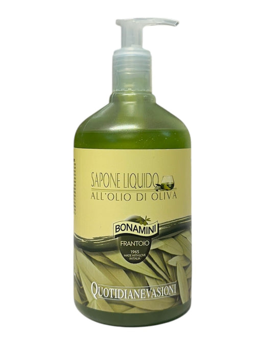 Sapone Liquido all'olio di oliva, Bonamini 500ml