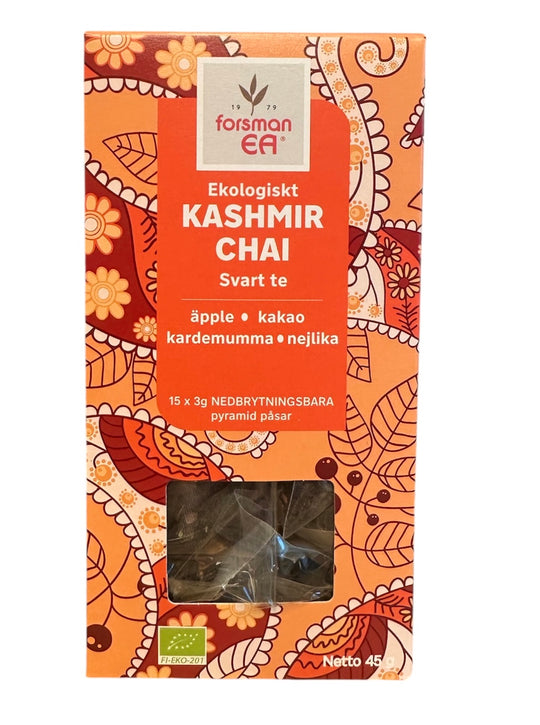 Kashmir Chai svart Te 45g, EKO