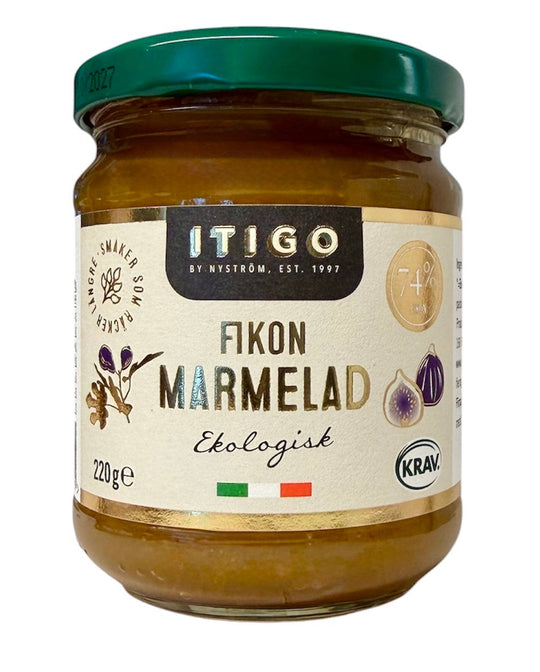 Fikonmarmelad, ITIGO 220g, EKO & KRAV
