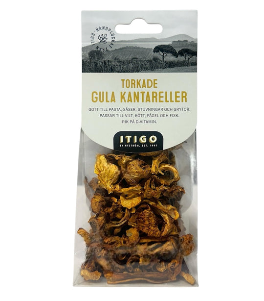 ITIGO's Torkade Gula Kantareller, 20g