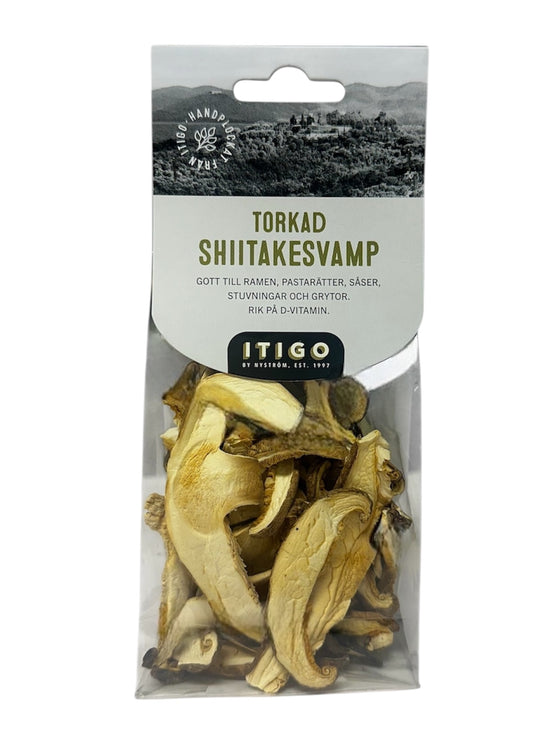 ITIGO's Torkad Shiitakesvamp, 20g