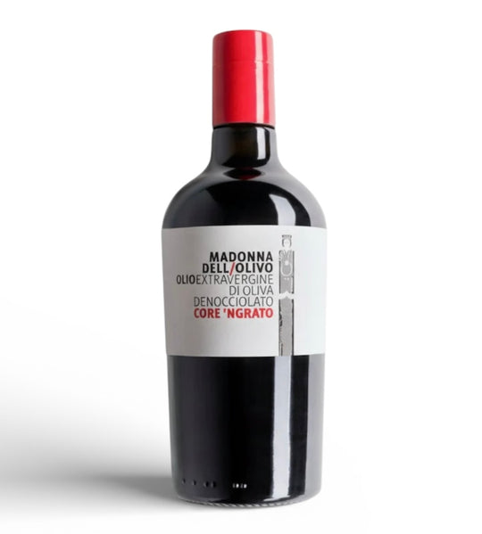 Madonna Olio extravergine di oliva Core'Ngrato "Denocciolato", 500ml