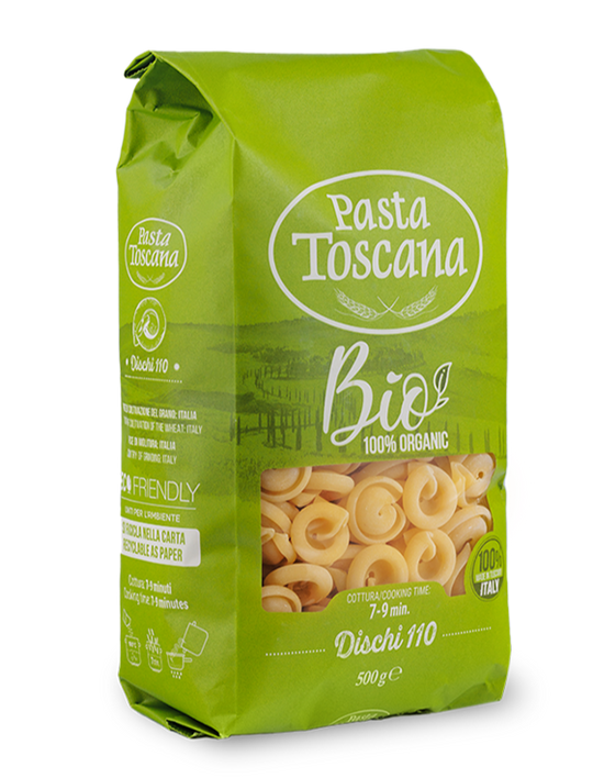 Pasta Toscana Dischi EKO, 500g.
