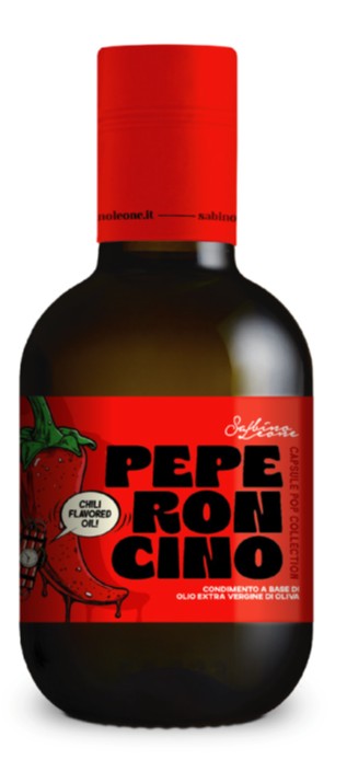 Sabino Leone Peperoncino/Chili extra jungfruolivolja, 250ml