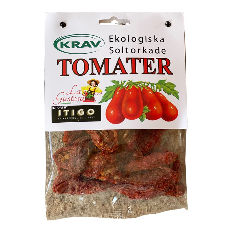 ITIGO Soltorkade Tomater 80g, KRAV & EKO