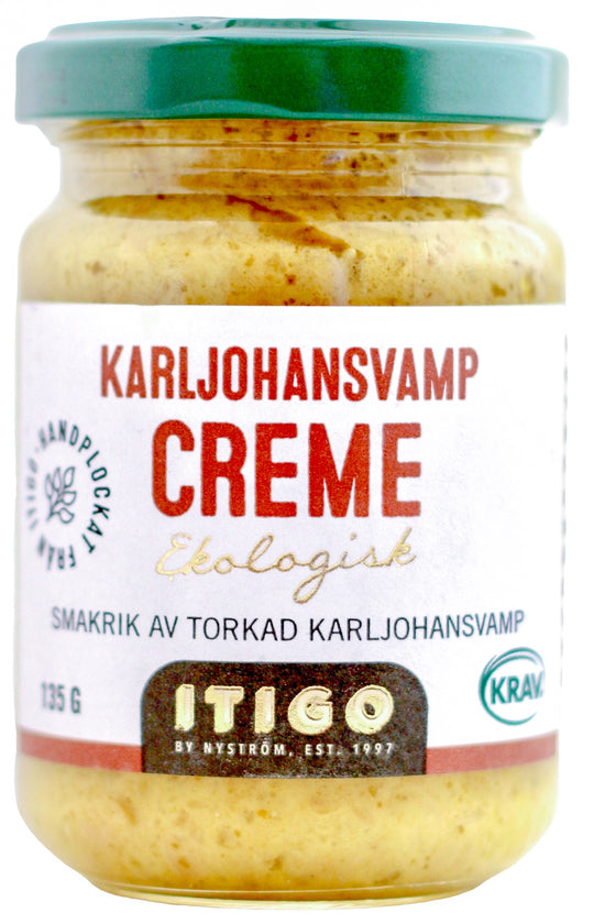 Karljohansvampscreme, ITIGO, KRAV & EKO, 135g