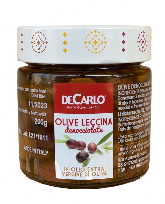 Leccinaoliver (urkärnade), DeCarlo, 200g