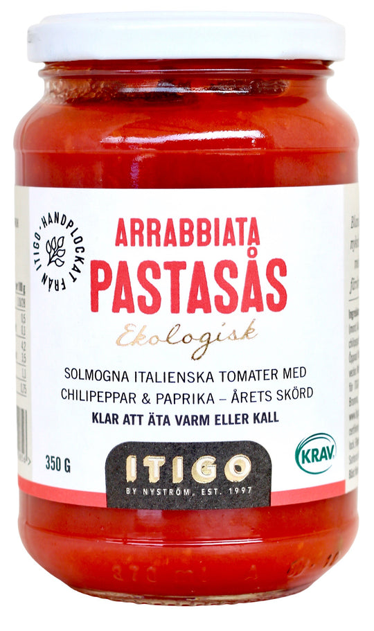 Pastasås Arrabbiata ITIGO 350g, KRAV & EKO