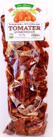 Soltorkade San Marzano Tomater ITIGO, 500g