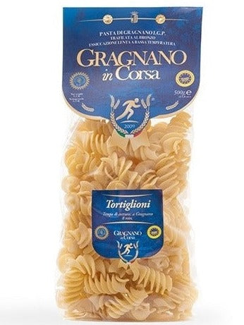 Gragnano in Corsa, Tortiglioni, 500g.