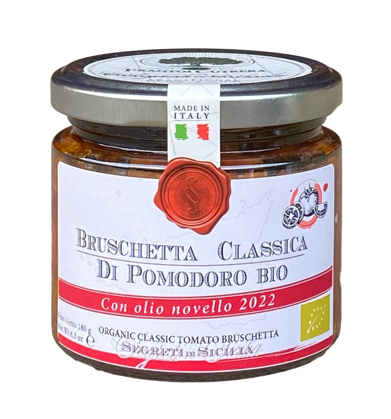 Bruschetta Classica di pomodoro 180g, BIO & EKO