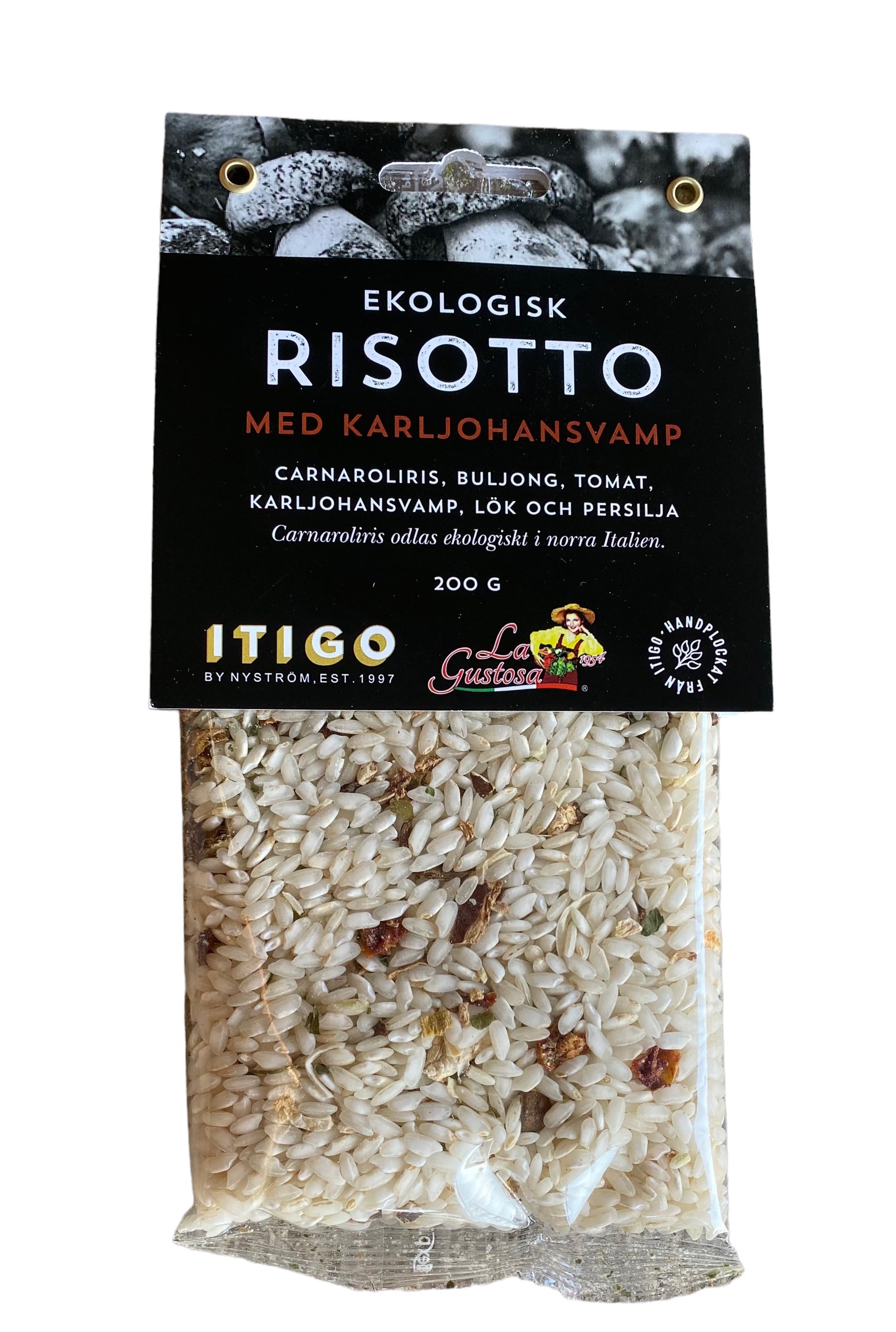 ITIGO's Ekologiska Risotto med Karljohansvamp, 200g – Itigo